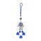 Evil Eye Chime Hanging Decoration Hamsa Hand Evil Eye Decor for Living Room Home Office Car Hanging Turkish Nazar Amulet Door Wall Hanging Ornament - Protection Good Luck Charm Gift (9 Inch)